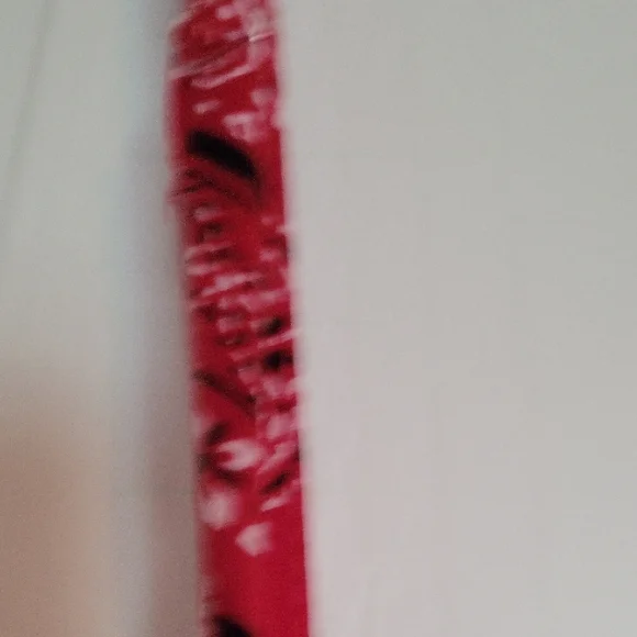 Red Bandana Print Handkerchief Hem Dress | Size M (7–9) | Boho Summer Vibes - Picture 9 of 12